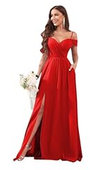 Thinksea red bridesmaid for sale  Delivered anywhere in USA 