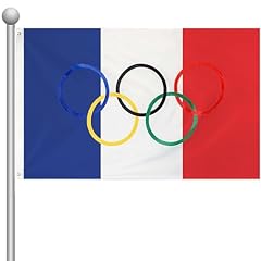 Drapeau olympique olympique d'occasion  Livré partout en France