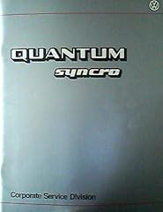 Quantum syncro corporate for sale  Delivered anywhere in USA 