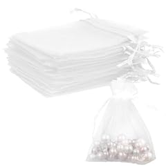 Organza bags white for sale  Delivered anywhere in USA 