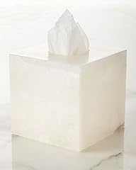 Alabaster tissue box for sale  Delivered anywhere in USA 