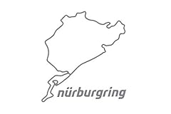 Nürburgring aufkleber 8cm gebraucht kaufen  Wird an jeden Ort in Deutschland