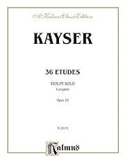 Kayser etudes violin for sale  Delivered anywhere in USA 