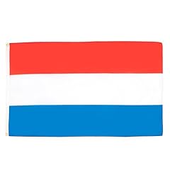 Flag bandiera lussemburgo usato  Spedito ovunque in Italia 
