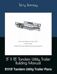 Tandem utility trailer for sale  Delivered anywhere in UK