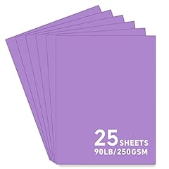 25sheets purple cardstock for sale  Delivered anywhere in USA 