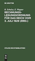 Rechnungslegungsordnung für d d'occasion  Livré partout en France