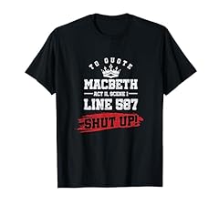 Funny macbeth quote for sale  Delivered anywhere in UK