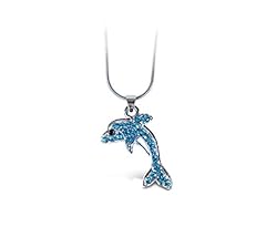 Puzzled silver dolphin for sale  Delivered anywhere in USA 