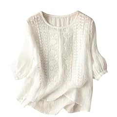 Angxiwan white blouses for sale  Delivered anywhere in UK