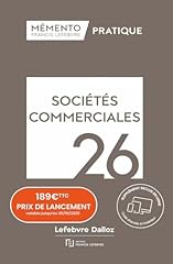 Mémento sociétés commercial usato  Spedito ovunque in Italia 