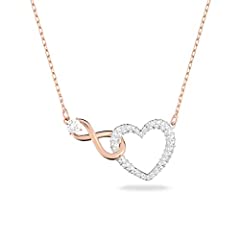 Swarovski infinity necklace for sale  Delivered anywhere in Ireland