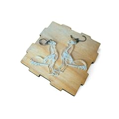 Rooster earrings skeletal for sale  Delivered anywhere in USA 