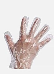 Disposable gloves plastic for sale  Delivered anywhere in UK