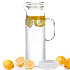 Hjn glass pitcher for sale  Delivered anywhere in USA 