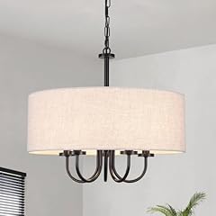 Lights drum chandelier for sale  Delivered anywhere in USA 