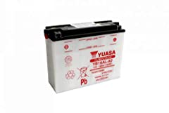 Yuasa yb16al batteria usato  Spedito ovunque in Italia 