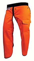 Used, Notch Apron Style Chainsaw Chaps - Large for sale  Delivered anywhere in USA 