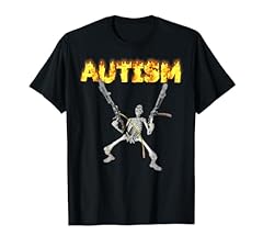 Meme scheletro autistico usato  Spedito ovunque in Italia 