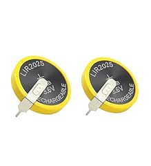 2pcs lir2025 rechargeable for sale  Delivered anywhere in UK