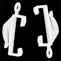 White plastic curtain for sale  Delivered anywhere in UK