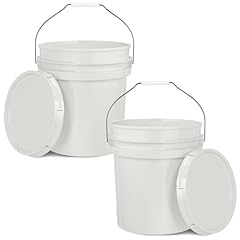 Gallon white bucket for sale  Delivered anywhere in USA 