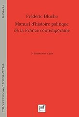 Manuel histoire politique d'occasion  Livré partout en France