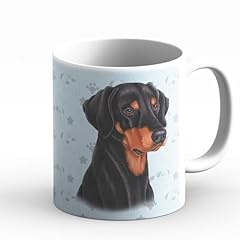 Dobermann tazza caffè usato  Spedito ovunque in Italia 