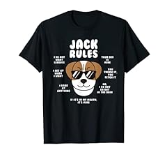 Usado, Jack Russell Terrier Reglas Perro Camiseta segunda mano  Se entrega en toda España 