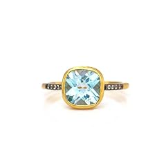 Blue topaz pave for sale  Delivered anywhere in USA 