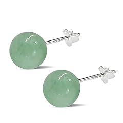 Jade earrings studs for sale  Delivered anywhere in UK