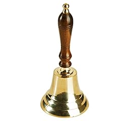 Brass school bell for sale  Delivered anywhere in USA 