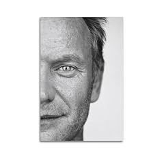 Hruerywrbtt sting poster usato  Spedito ovunque in Italia 