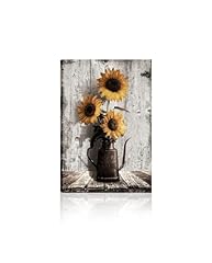 Sunflower pictures farmhouse for sale  Delivered anywhere in USA 
