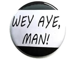 Geordie pin badge for sale  Delivered anywhere in UK