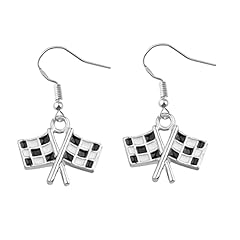Race charm earring for sale  Delivered anywhere in UK