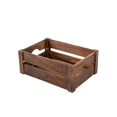 Brown wooden crate for sale  Delivered anywhere in UK