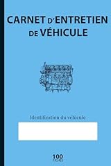 Carnet entretien véhicule d'occasion  Livré partout en France