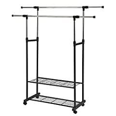 Used, Adjustable Heavy Duty Clothes Rail, Clothes Stand Rack for sale  Delivered anywhere in UK
