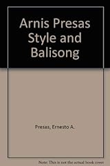 Arnis presas style d'occasion  Livré partout en France