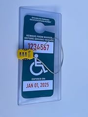 Locking parking permit for sale  Delivered anywhere in USA 