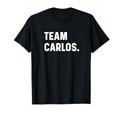 Team carlos shirt for sale  Delivered anywhere in USA 