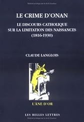 Crime onan discours d'occasion  Livré partout en France