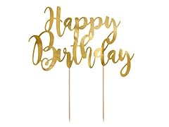 Cake topper happy gebraucht kaufen  Wird an jeden Ort in Deutschland