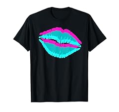 Lips shirt bright for sale  Delivered anywhere in USA 