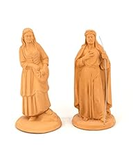 Statuine presepe ceramica usato  Spedito ovunque in Italia 