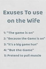 Excuses use wife for sale  Delivered anywhere in UK