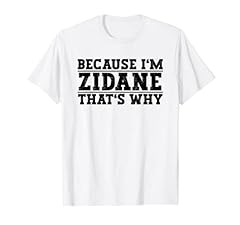 Zidane zidane name for sale  Delivered anywhere in UK