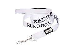 Blind dog white for sale  Delivered anywhere in UK