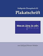Kalligrafie übungsbuch plakat gebraucht kaufen  Wird an jeden Ort in Deutschland